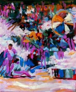"Crowd in the Sun (1)"