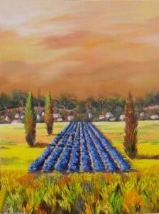 "Blue Vineyard 1"