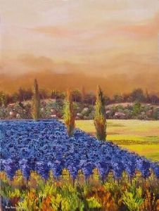 "Blue Vineyard 2"
