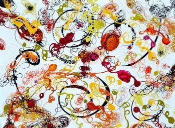 "Fire Spiral - 1682"