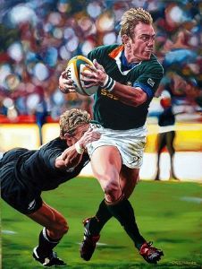 "Marius Joubert Springbok Rugby Player"
