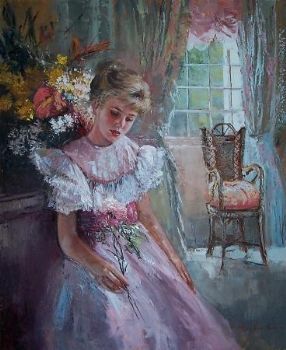 "Playing With the Flowers "