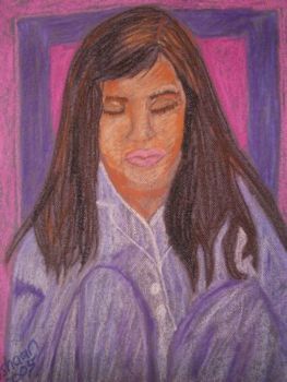 "Girl in Lilac"