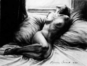 "Nude in Twilight"