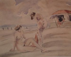 "Nudes on the Beach"