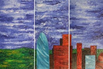 "London from Hampstead Heath"