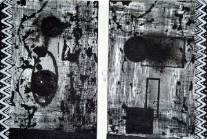 "Black and White Diptych"