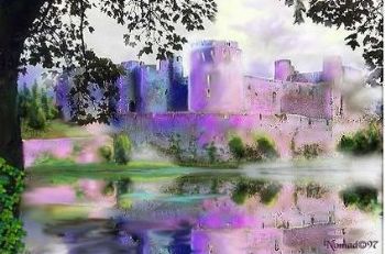 "Lion In Quiet African Jungle"