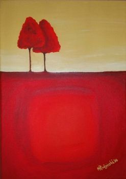 "Red Trees II"