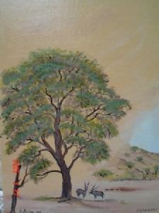 "Dust Storm Kalahari"