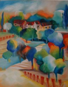 "Misty Morning Landscape 2"