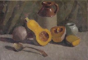 "Still Life with Butternut"