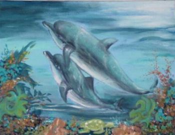 "Playful Dophins"