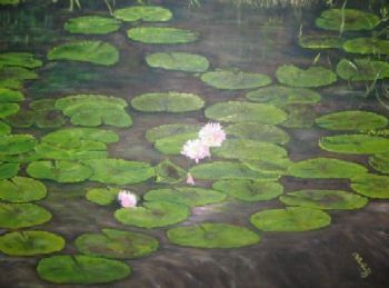 "Gardenscapes II Waterlilies"
