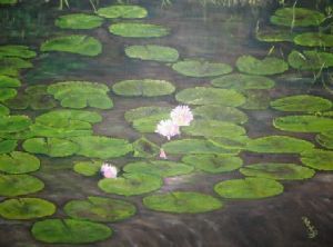 "Gardenscapes II Waterlilies"