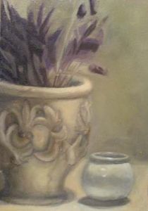 "Sculpture of Lavender"