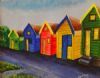 "Beach Huts, Fish Hoek"