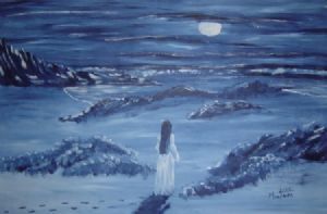 "Lady on the Beach"