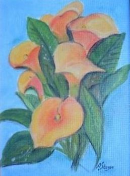 "Orange Arum Lilies 1"