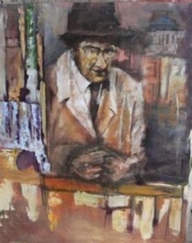 "Man with hat"