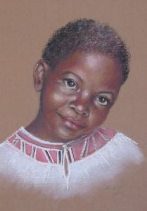 "Little Swazi girl"