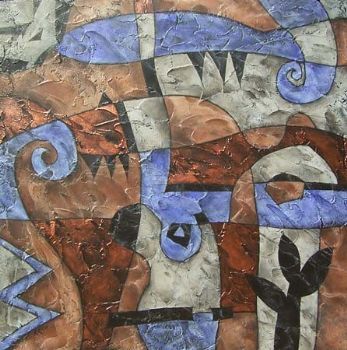 "Patterns in Moonlight 2 Abstract"