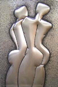 "Nude Forms in Metal 1/1"