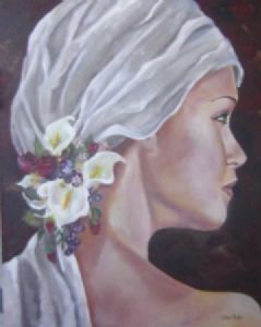 "Girl With Arum Lilies"
