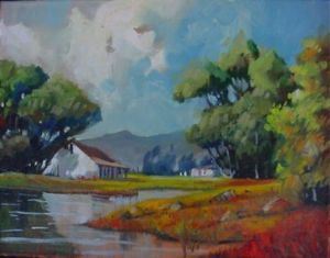 "House by the lake"