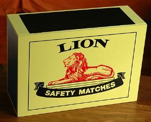 "Lion Match Box"
