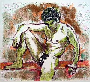 "Seated Man"