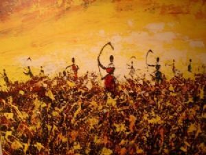 "The Wheat Harvesters"