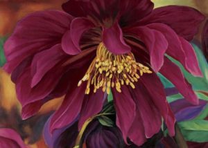 "Cerise Dahlias"