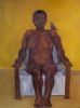 "Nude and Bird"