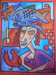 "Fish Hat Lady"