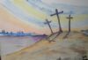 "Three crosses"