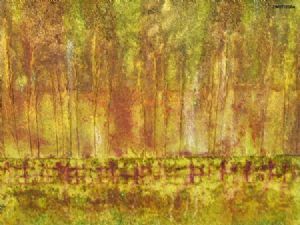 "Behind the fence"