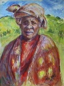 "African woman"