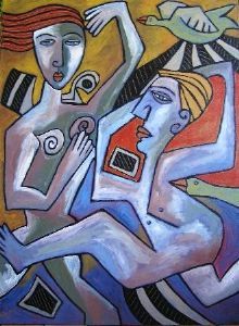 "Dances with the birds"