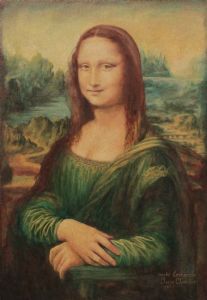 "MONA LISA apres Leonardo"