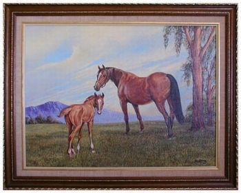 "Mare and Foal"