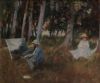 "Monet Painting on the Edge of a Wood (..Sargent)"