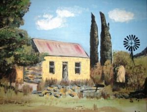 "Old empty farmhouse"