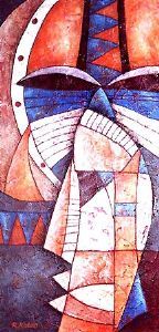 "Masks 2 Tribal Painting"