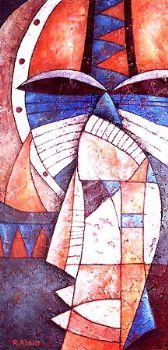 "Masks 2 Tribal Painting"