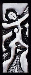 "Dancing Shadows 4 in Metal 1/1"
