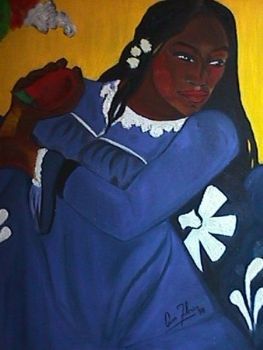 "Woman with a Mango"