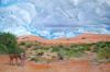 "Rain Clouds over the Kalahari"