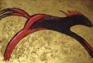 "Flaming Horse"