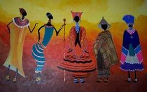 "The rainbow gathering"